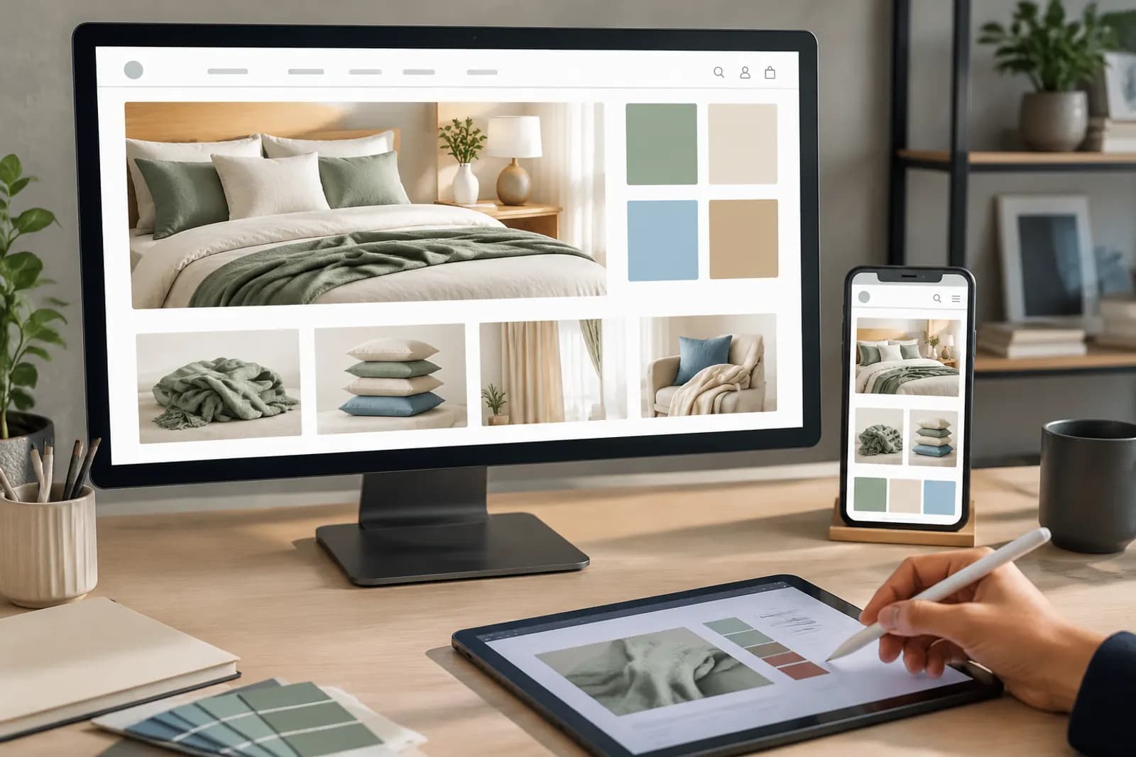 Designing a store homepage mobile-first: five modules that say what you sell and where to look
