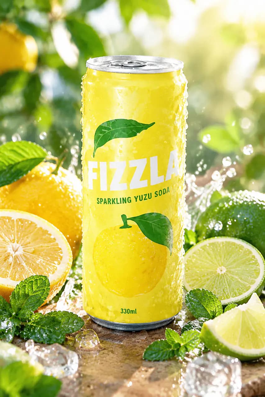 Food & drink · yuzu soda