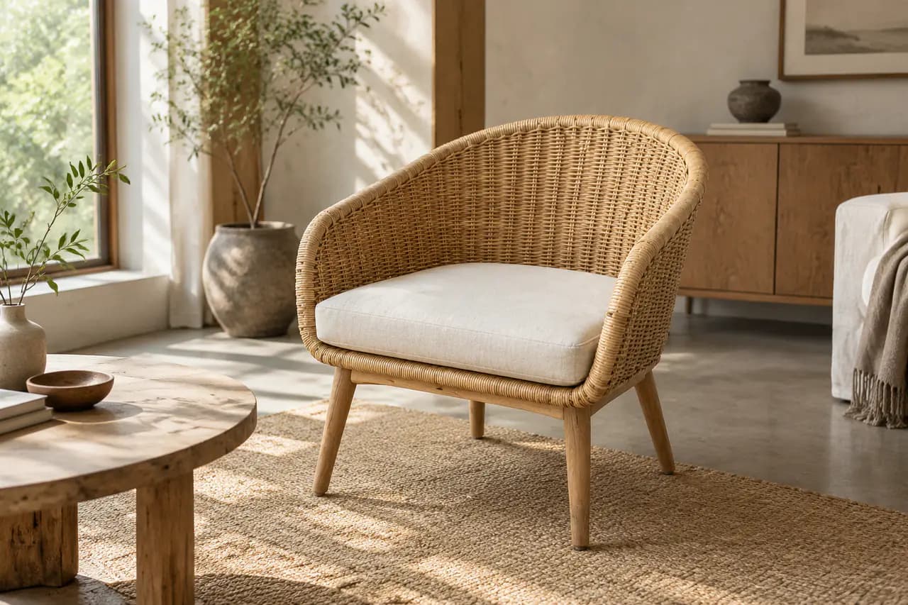 Home & furniture · rattan armchair