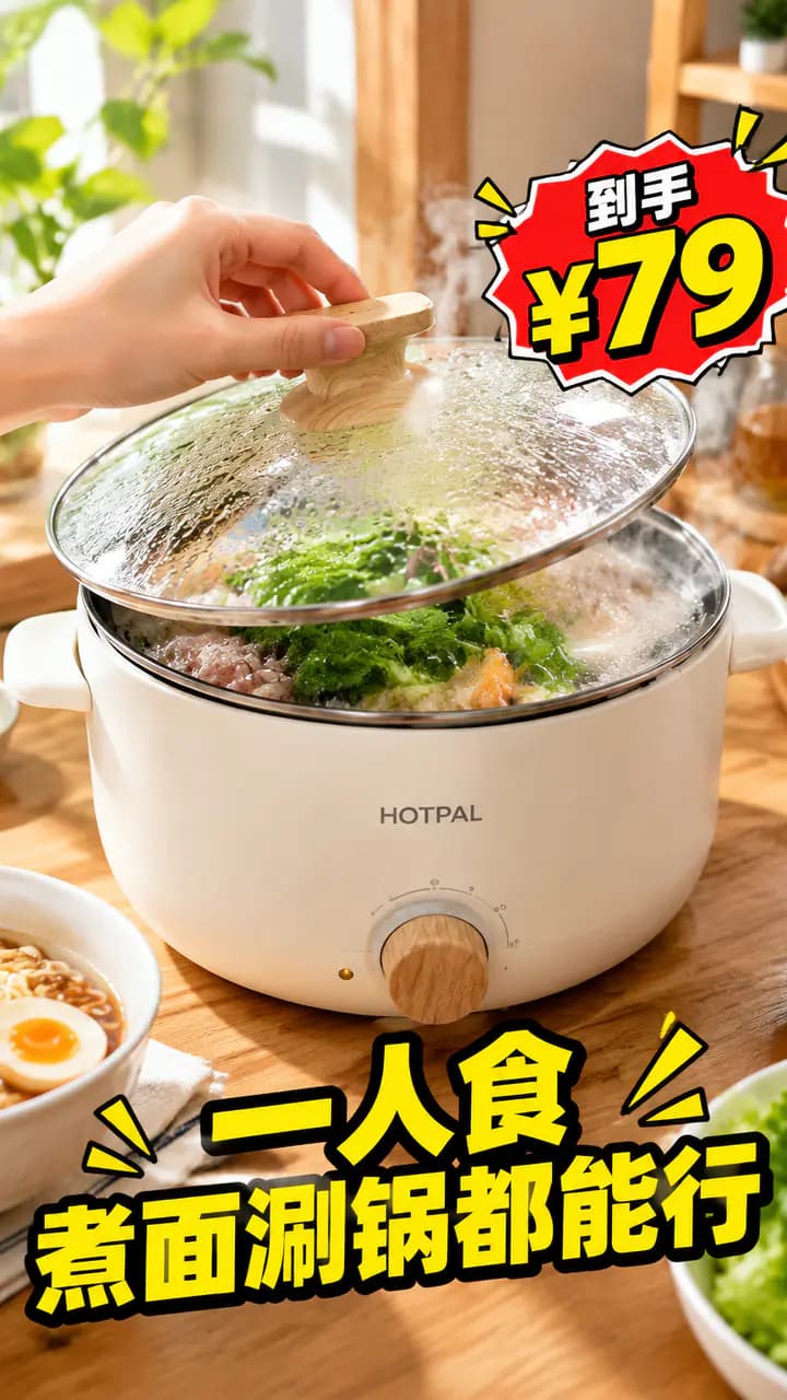 Caption card · electric hot pot